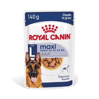 Royal Canin Maxi Adult Carne saquetas em molho para cães
